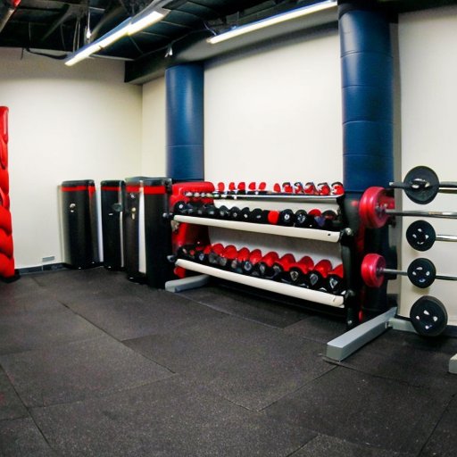 Организованное пространство для тренировки по армрестлингу с оборудованием и мотивационными цитатами.