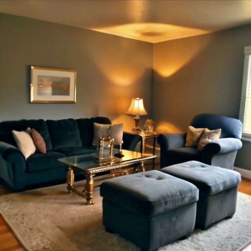 Уютная гостиная, символизирующая гармоничные отношения.