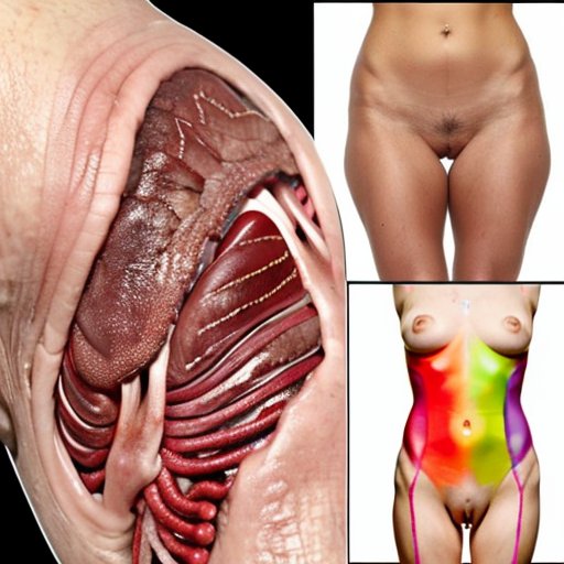 Анатомическая схема мышцы пирамидальной формы с обозначениями и связями.