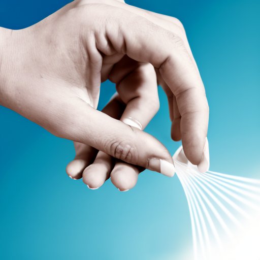 Две руки в форме чаши с зазором между ладонями, создающими воздушный карман.