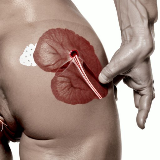 Анатомическая диаграмма мышц при выполнении упражнения 