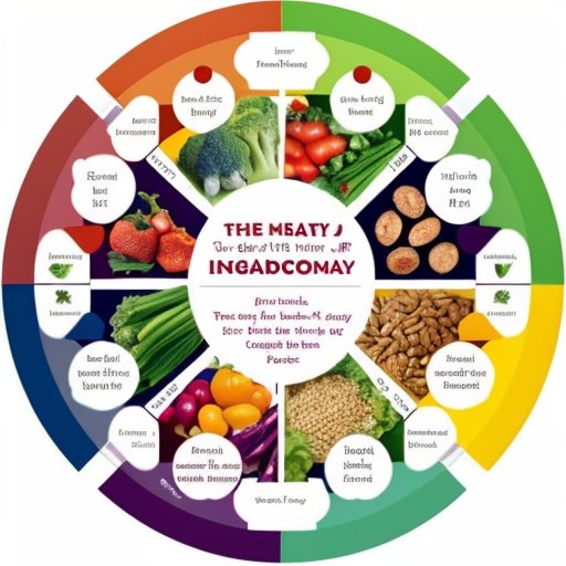 Уравновешенная тарелка с полезной едой и календарь, символизирующий цели по снижению веса.