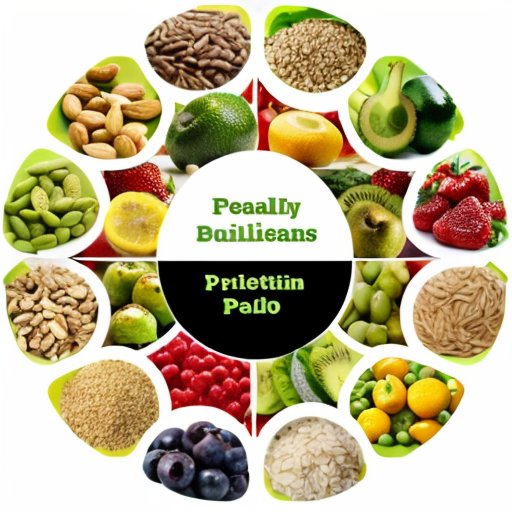 Сбалансированная тарелка с белками, жирами и углеводами.