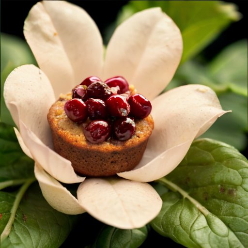 Яркая композиция с клюквой, соком и рецептами.