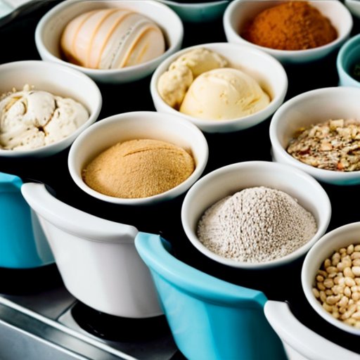 Современный завод по производству мороженого с заменителями молочного жира.