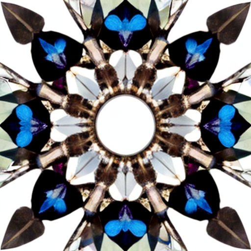 Разбитое зеркало с ярким цветком в центре, символизирующее нарциссизм и сложности личности.