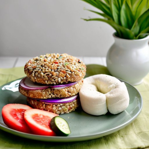 Здоровая еда, фитнес-приложение и уютная обстановка.