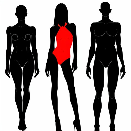 Силуэты трёх соматотипов: эктоморф, мезоморф и эндоморф с подписями и символами.