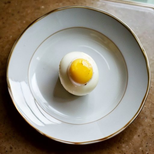 Минималистичная кухня с тарелкой вареных яиц, рулеткой и миской зелени.