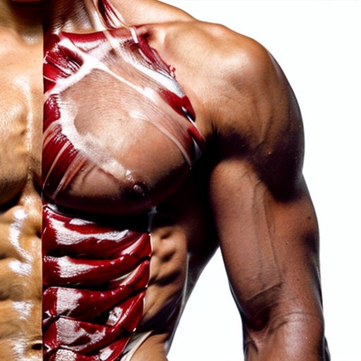 Анатомическая схема мышцы серратус антериор, показывающая её расположение на рёберной клетке и связь с лопаткой.