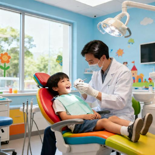 Как проходит реставрация молочных зубов у детей